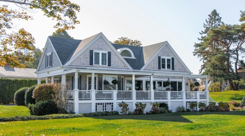 gray wooden house